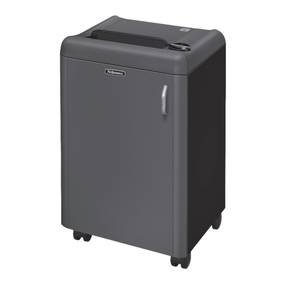 Fellowes FORTISHRED 1050HS Instruction Manual