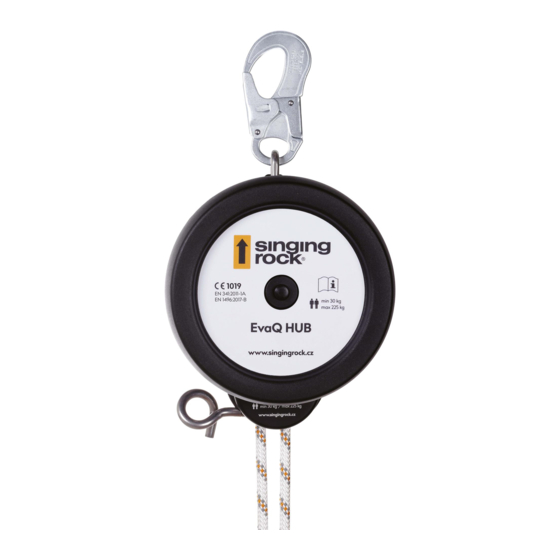 Singing rock EvaQ HUB Instructions For Use Manual