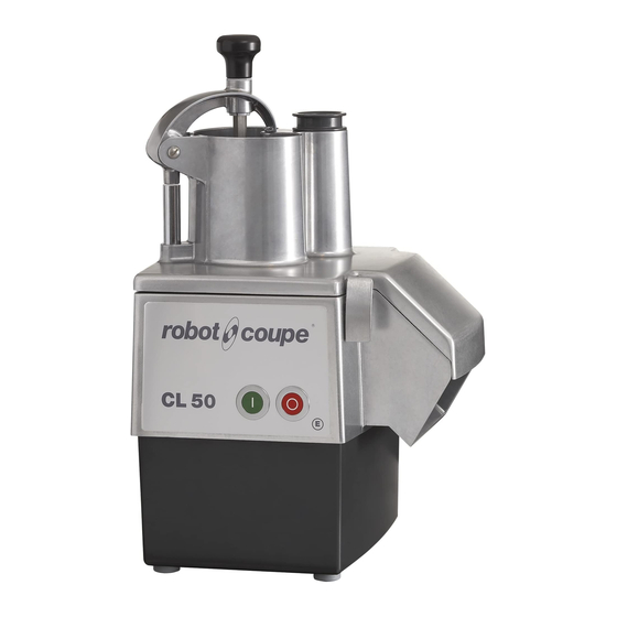 Robot Coupe CL 50 Gourmet Manual