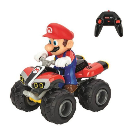 Carrera RC Mario Kart Mario-Quad Manual