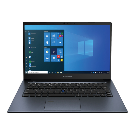 dynabook PORTEGE X40-J-12Z User Manual