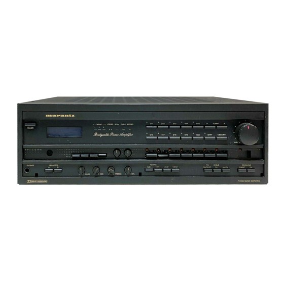 Marantz SR-3600 Owner's Manual