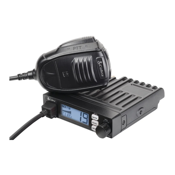 Cobra 19 MINI AM/FM Owner's Manual