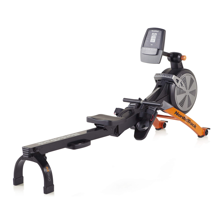 NordicTrack RX800 (NTEVRW59216.0) Manual