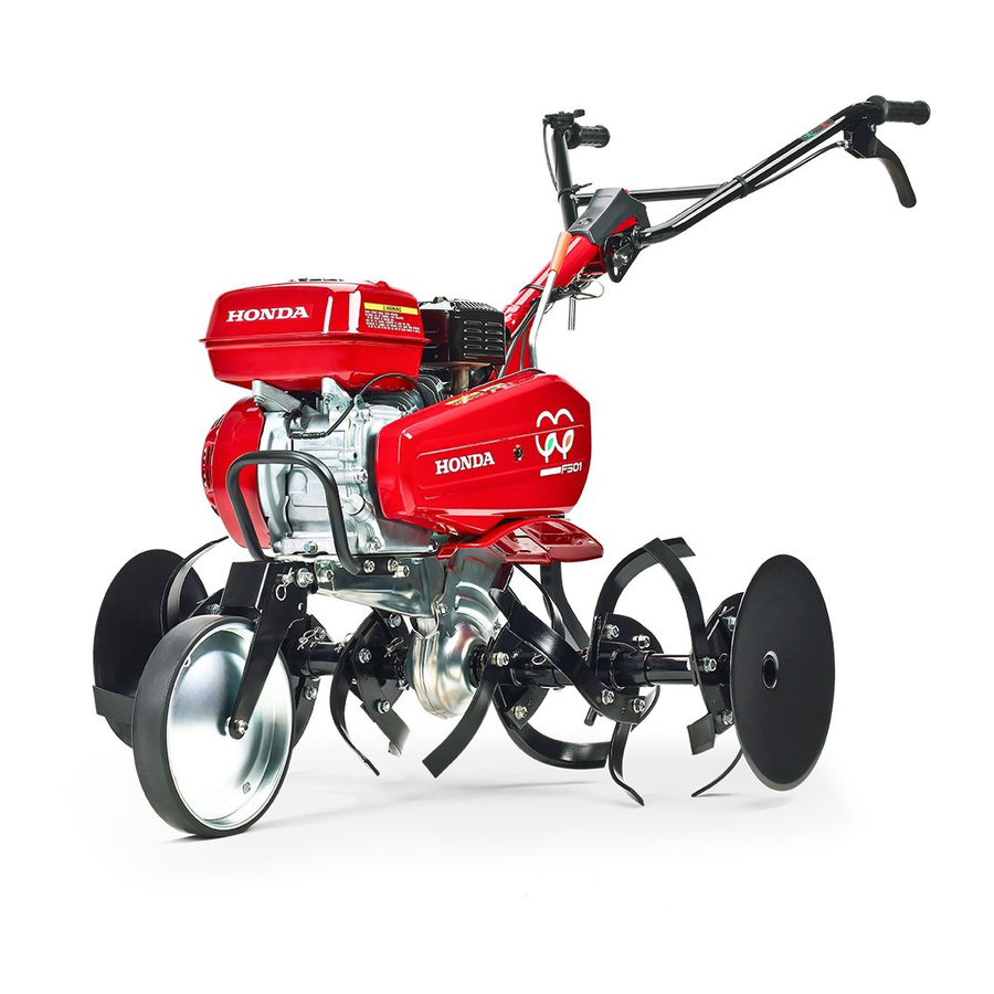 HONDA F501 OWNER'S MANUAL Pdf Download ManualsLib