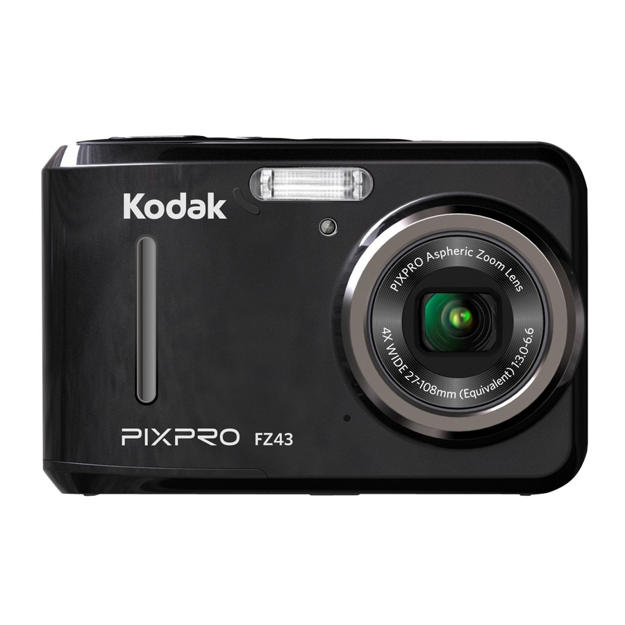 Kodak Pixpro FZ43 User Manual