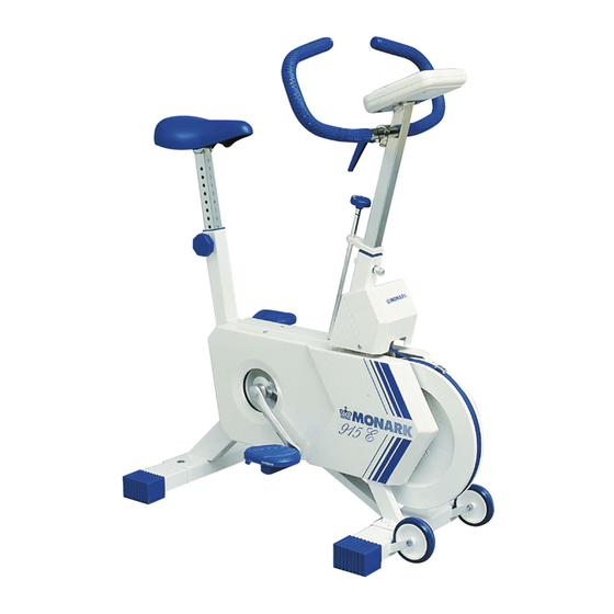 Monark 915e Instruction Manual
