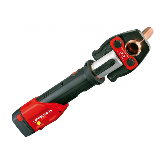 Rothenberger ROMAX Compact Instructions For Use Manual