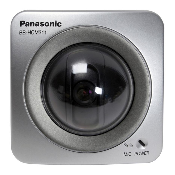 Panasonic BB-HCM311 Installation