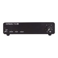 Contacta HLD3 Installation Manual