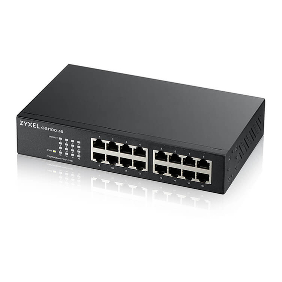 ZyXEL Communications GS1100 Series User Manual