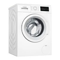 Bosch WAJ2017SME User Manual And Installation Instructions