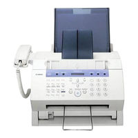 Canon 9192A006AA - FAXPHONE L80 B/W Laser Basic Manual