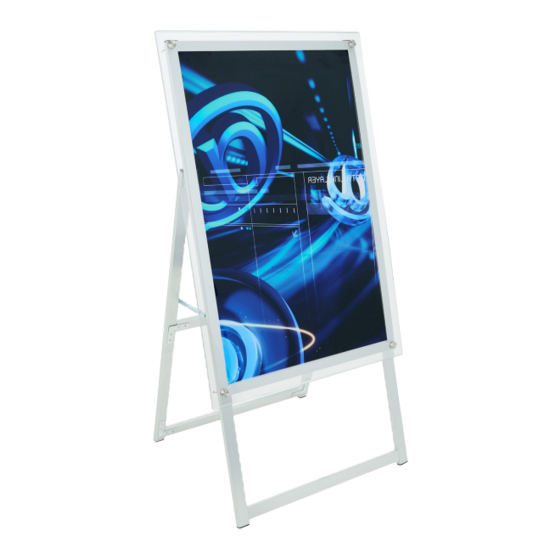 Displays2go CLEDSN Series Assembly Instructions
