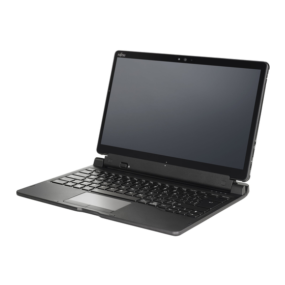 Fujitsu STYLISTIC Q739 Quick Start Manual
