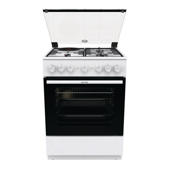 Gorenje GK6B41WD Instructions For Use Manual