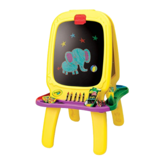 Crayola Deluxe Magnetic Double-Sided Easel Instruction Manual