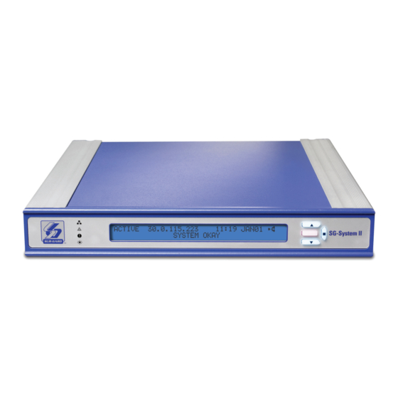 Sur-Gard SG System II Operating Manual