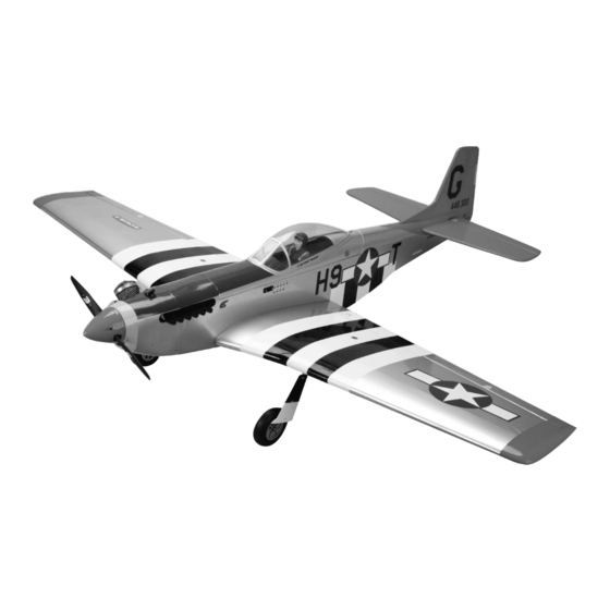 Hangar 9 P-51D Mustang Sport 40 ARF Assembly Manual