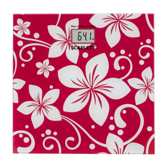 Scarlett SC-BS33E088 Instruction Manual