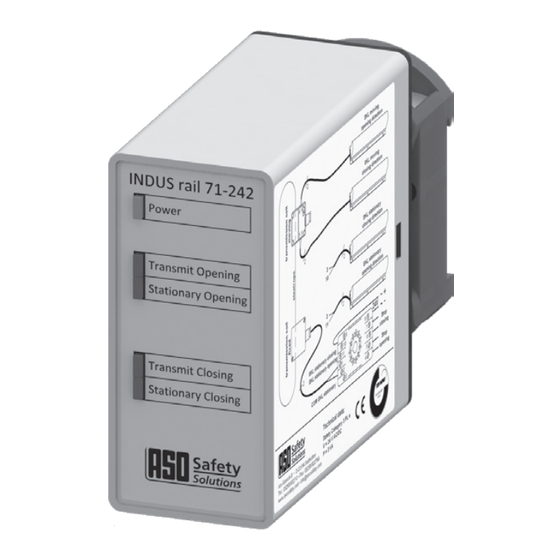 ASO Safety Solutions INDUS rail 71-242 Operating Manual