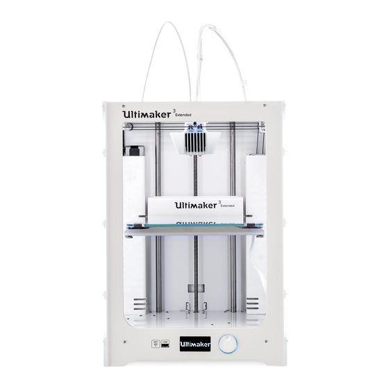 Ultimaker 3 Extended Instruction Manual