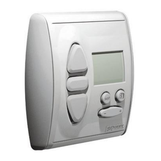 SOMFY inteo CHRONIS IB Installation Manual