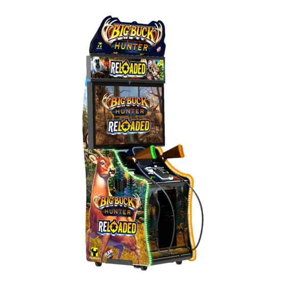 PlayMechanix Big Buck Hunter Reloaded Setup And Operatin Service Manual