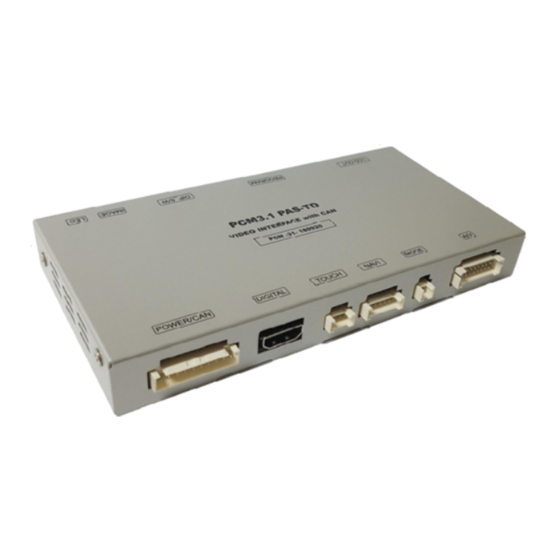 GU Electronic PCM-31-171026 Manual