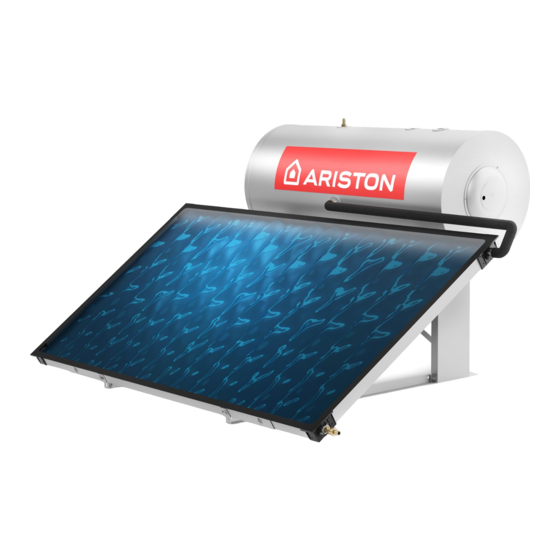 Ariston THERMO HF-2 Solar Water Heaters Manuals