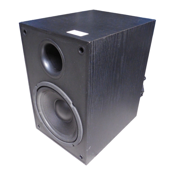 Jbl psw 1200 sales powered subwoofer connections