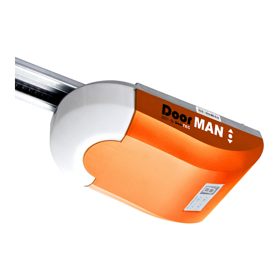 Doortec DOORMAN SDO1 Installation & Owner's Manual