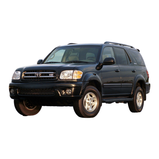Toyota SEQUOIA 2003 Manual