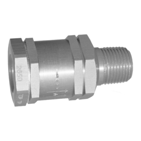 Parker Racor RK 30770 Operation And Safety Instructions