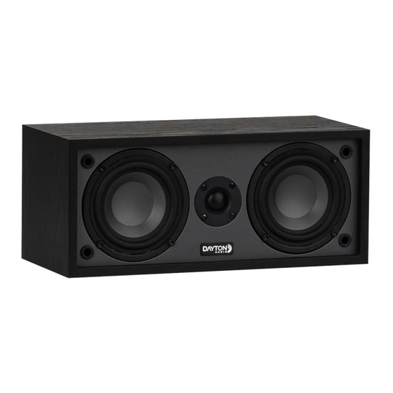 DaytonAudio Classic C40 Product Manual