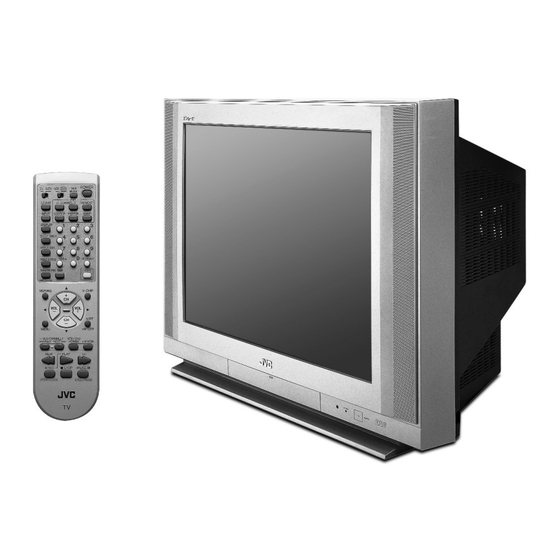 JVC AV-27F703 - 27" Real Flat TV User Manual