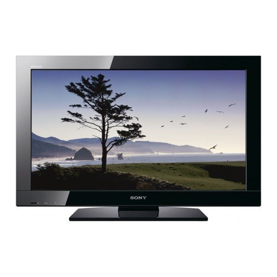 Sony KDL-32BX300 - Bravia Bx Series Lcd Television Dimensions