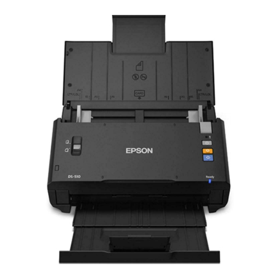 Epson DS-510 WorkForce DS-510 Start Here