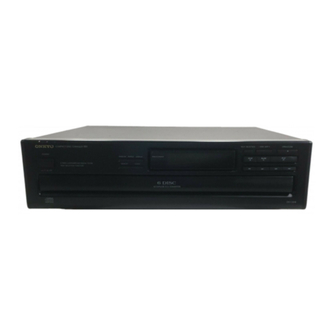 Onkyo DX-C206 Instruction Manual