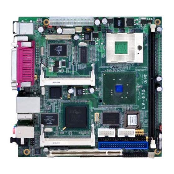 Commell LV-675 User Manual