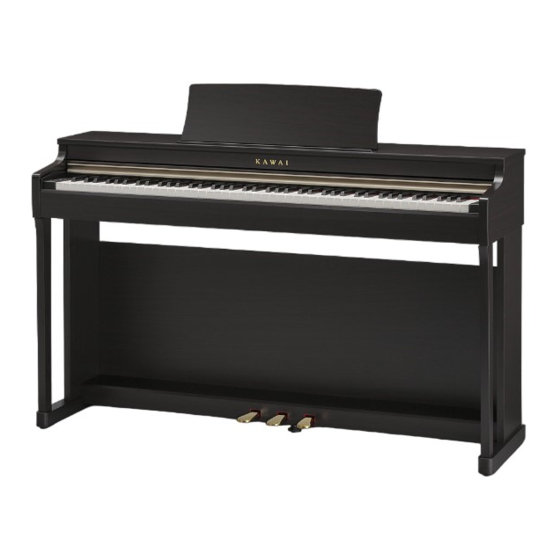 Kawai CN25 Operation Manual