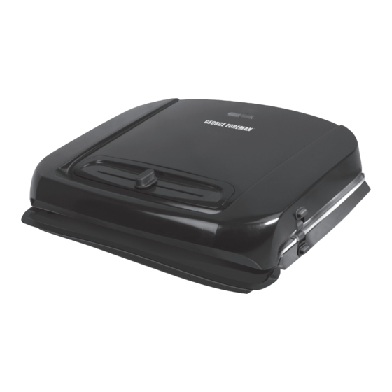 George Foreman GRP1001 Use And Care Manual