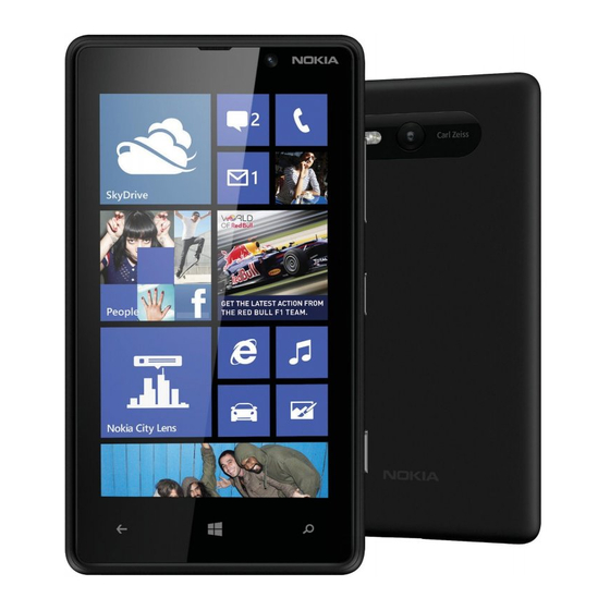 Nokia lumia 820 User Manual
