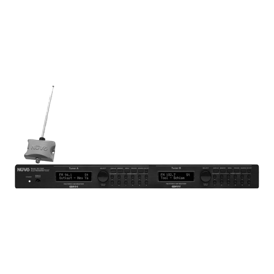 Nuvo NV-T2DF Installation Manual