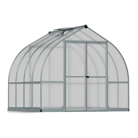 Palram Bella 8'x8'- TwinWall Glazing Assembly Instructions Manual
