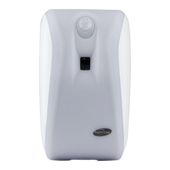 User Manuals: Xibu AIRFRESH hybrid Scent Dispenser