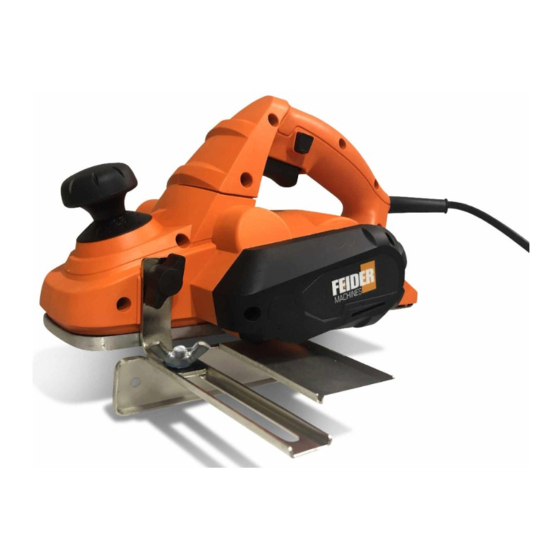 Feider Machines FRB900 Original Instructions Manual