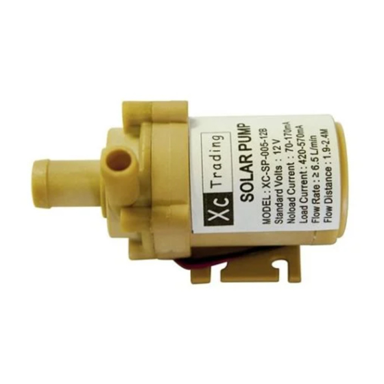Waterhouse XC-SP005 User Manual