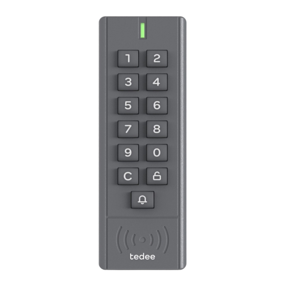 tedee TKV1.0 Installation Manual And User's Manual