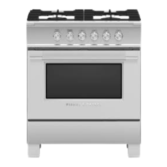 Fisher & Paykel OR30S Installation Manual